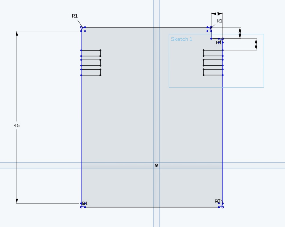 I noticed very quickly that dimensions would quickly get pushed around if I didn't add constraints and fix coordinates.